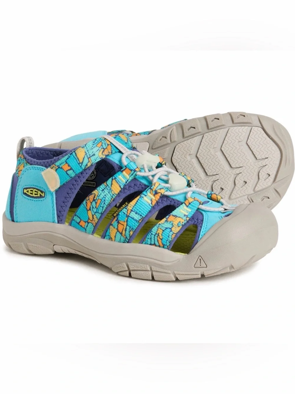 Keen Kids Newport H2 Sandals - Pebble Glow Size: 4